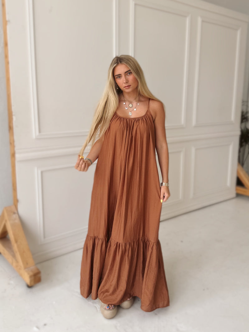 Brown Maxi Dress