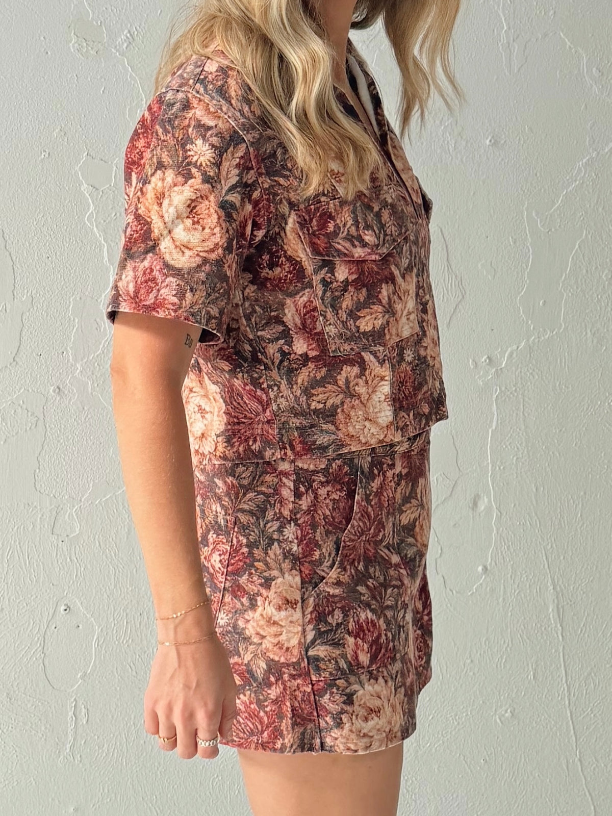 Tove Floral Utility Top