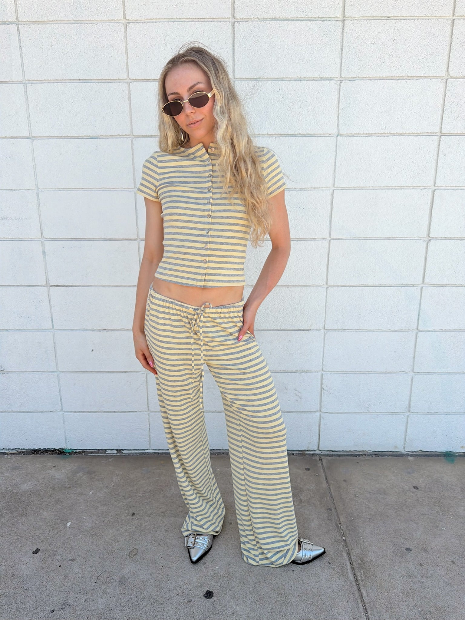 Brady Striped Pants