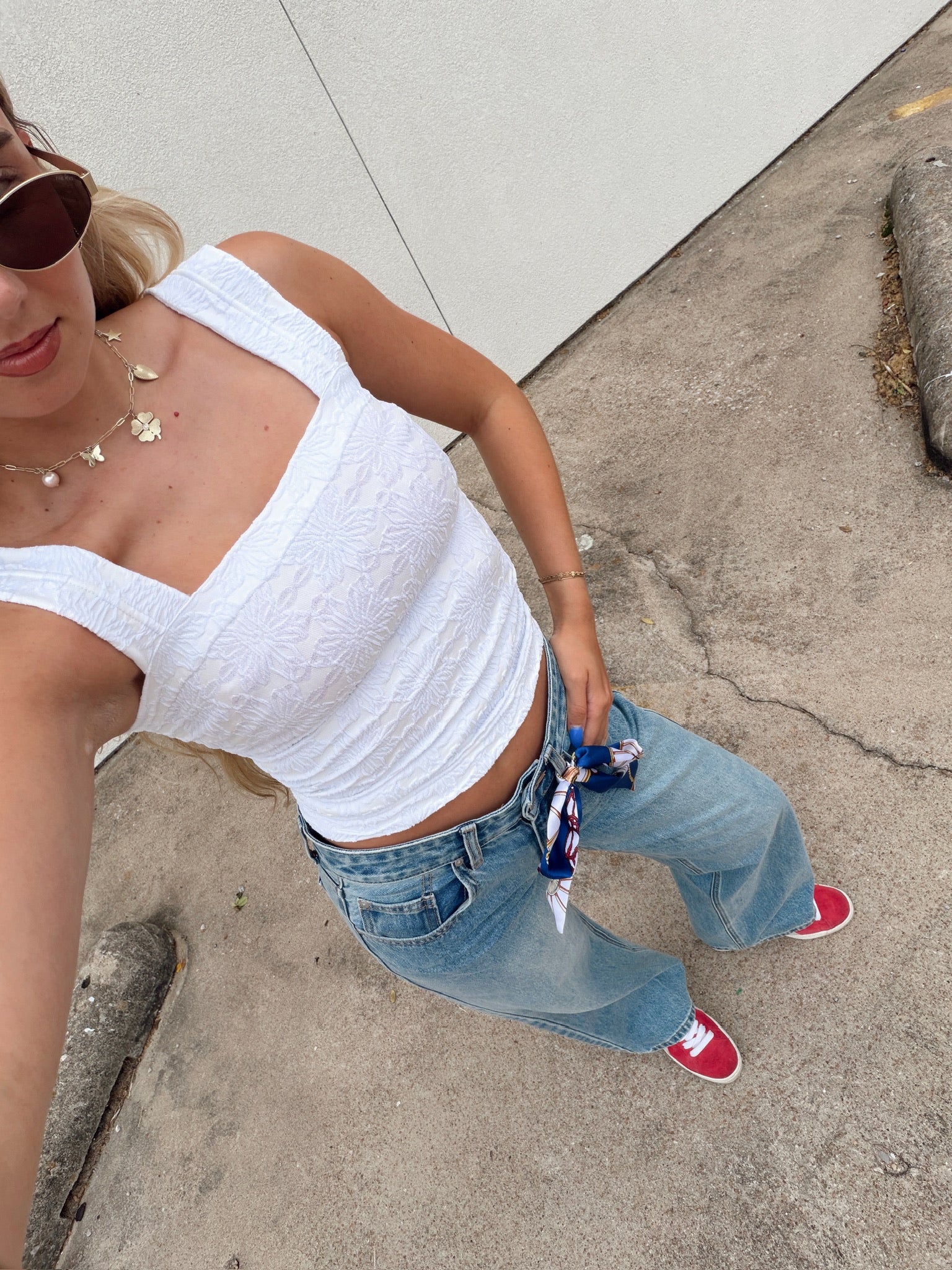 Summer Essentials Tank - White