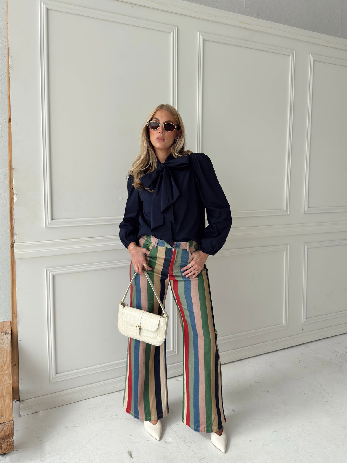 Frankie Retro Stripe Jean