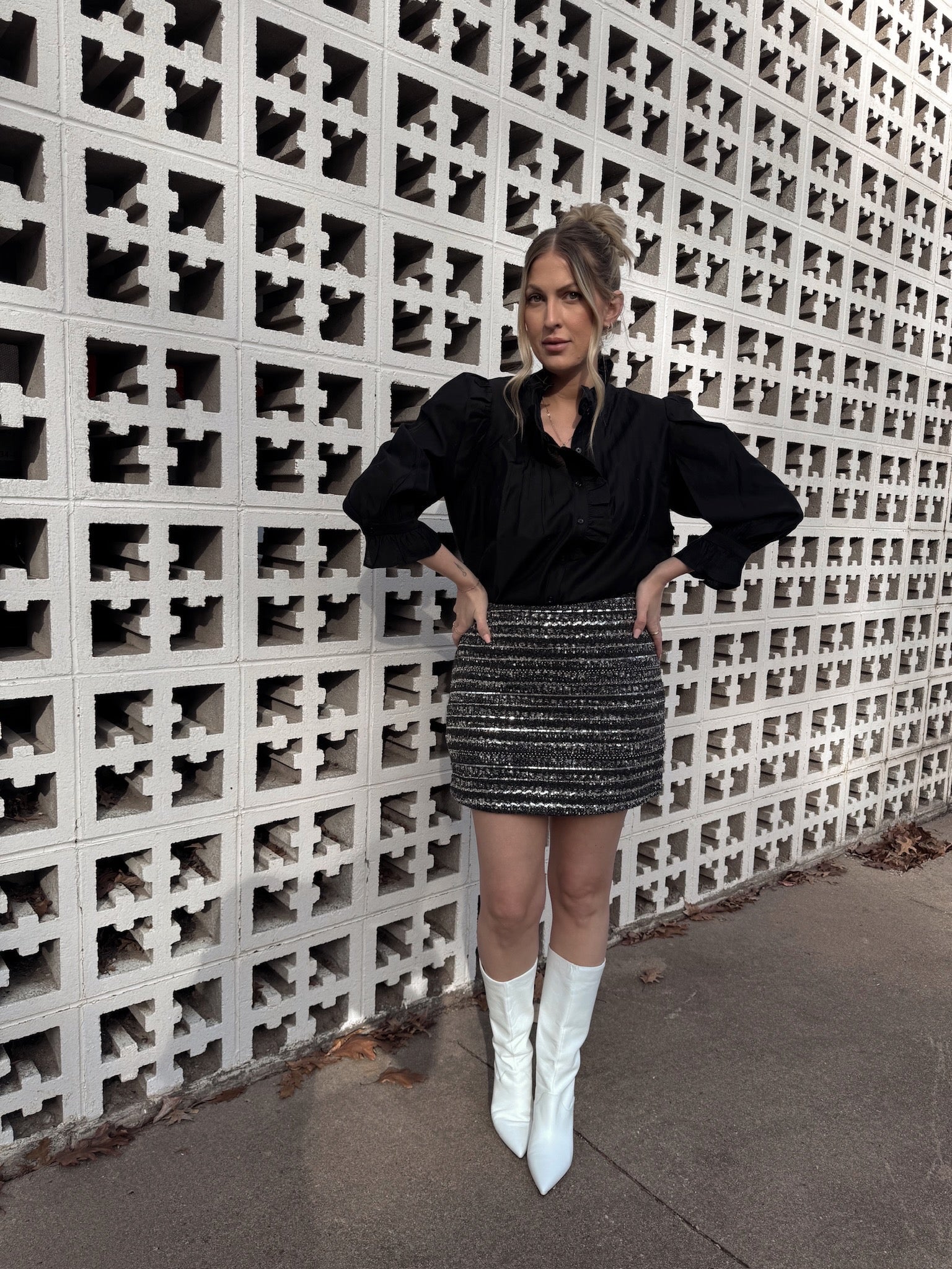 English Factory Ruffle Detailed Blouse