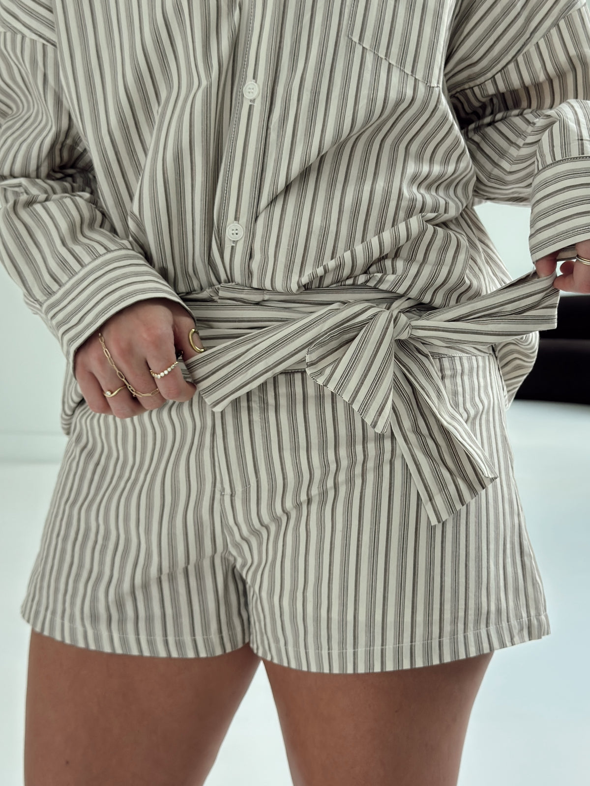 Bonnie Low Waist Tie Shorts