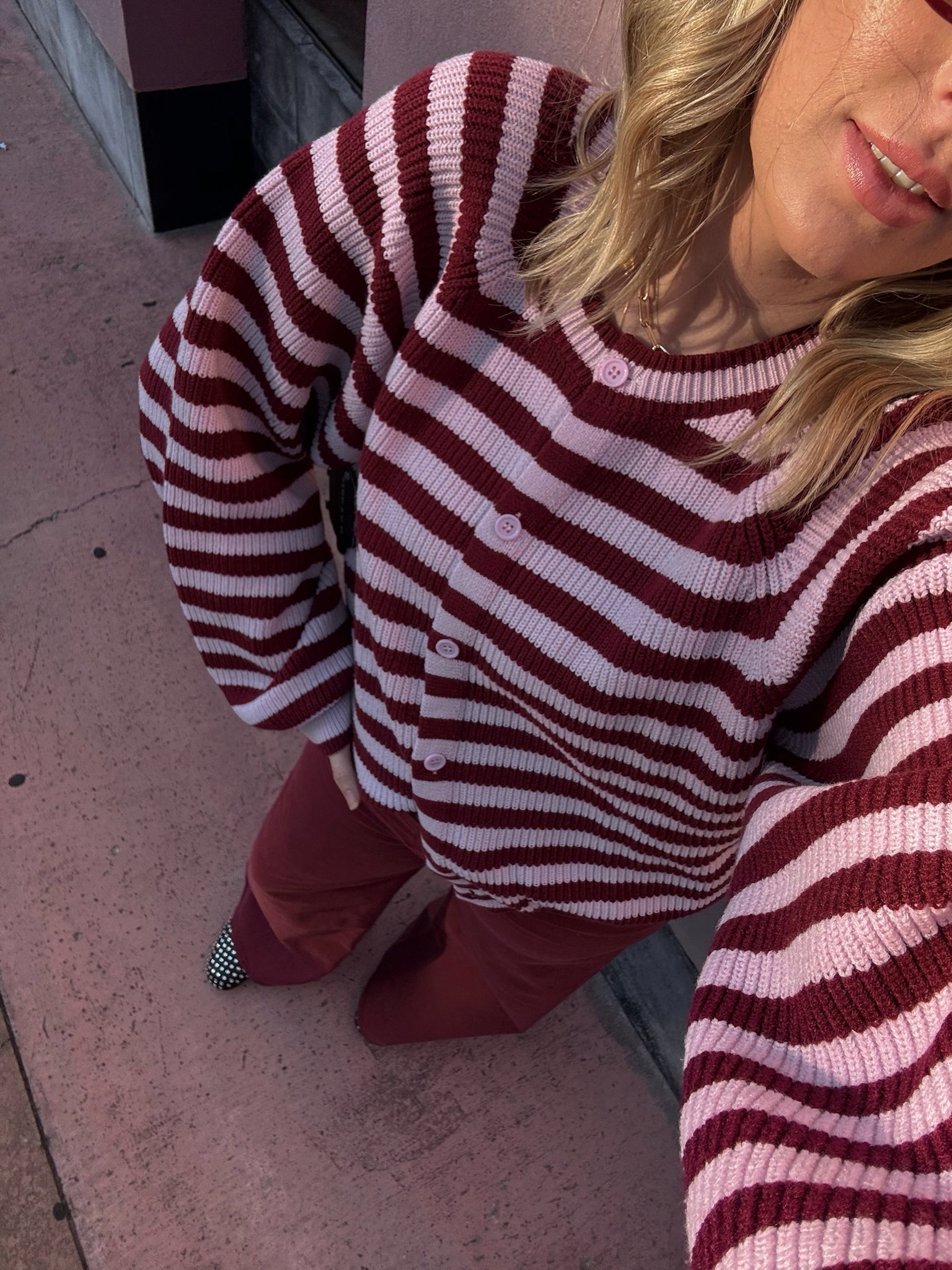 Fun House Striped Sweater