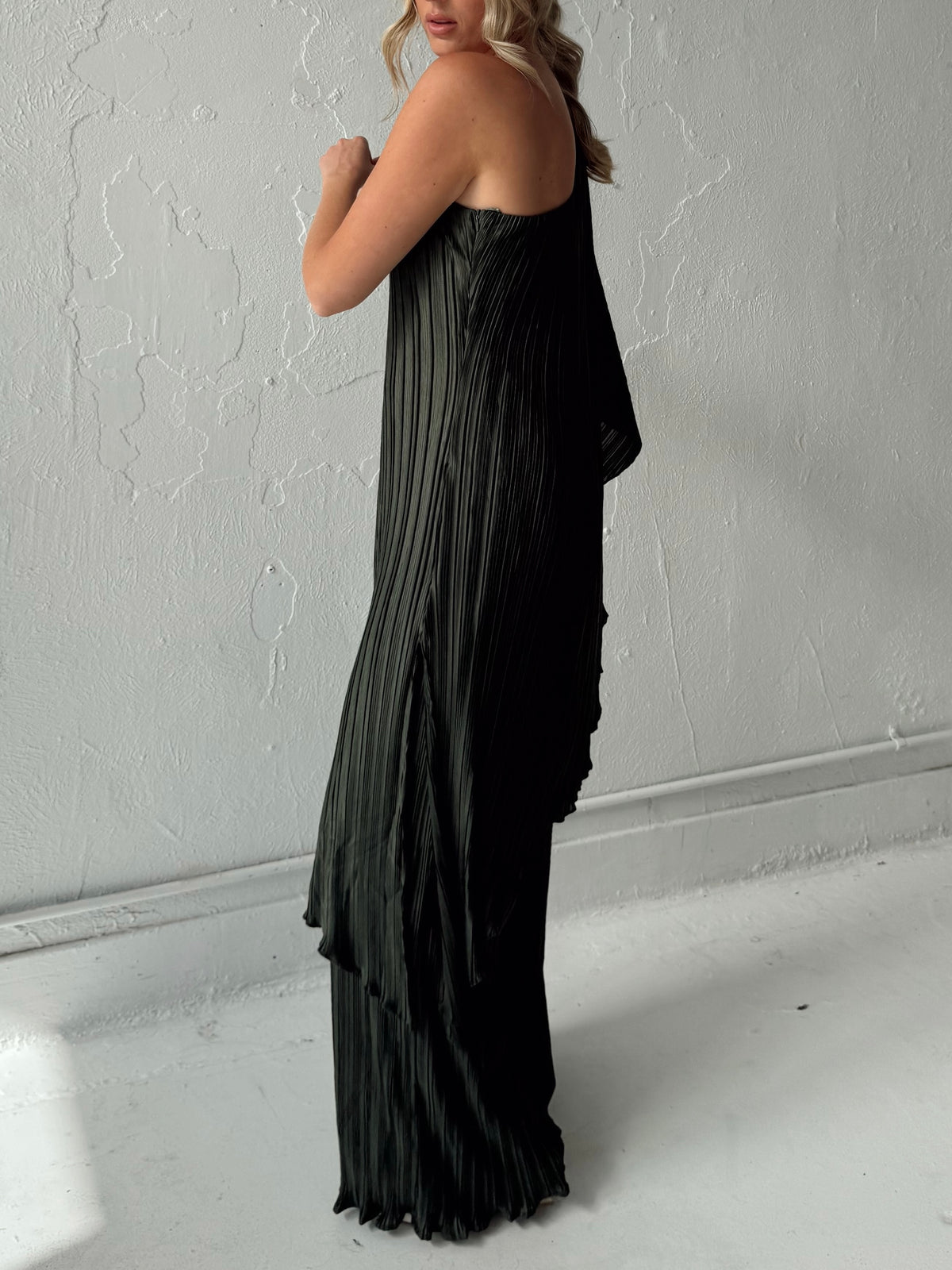 Iris Pleated Two Piece Set