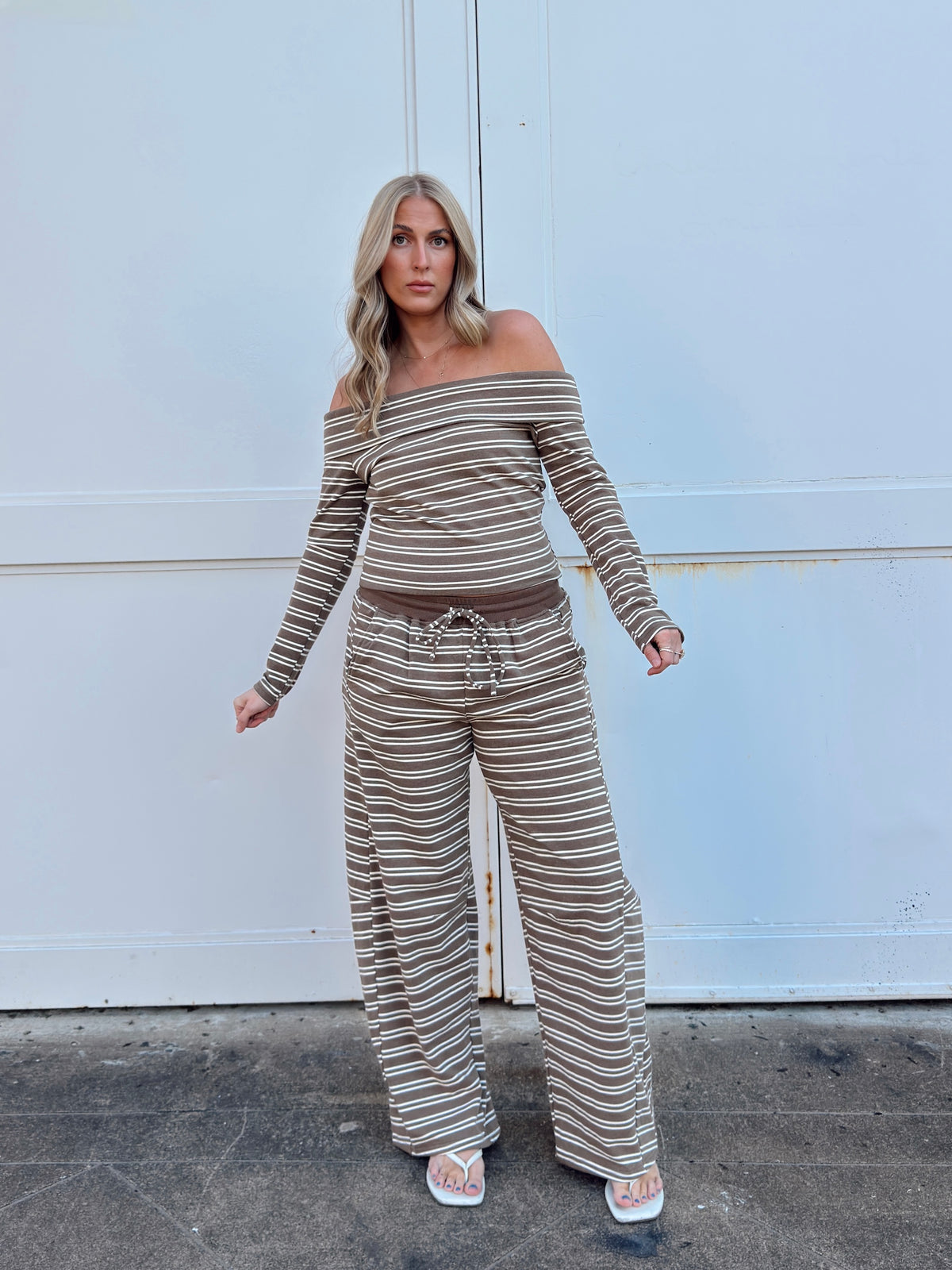 Tatum Low Rise Barrel Sweatpants