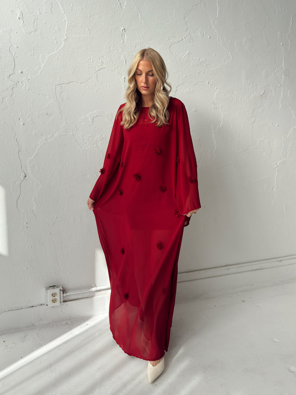 Renna Chiffon Maxi Dress