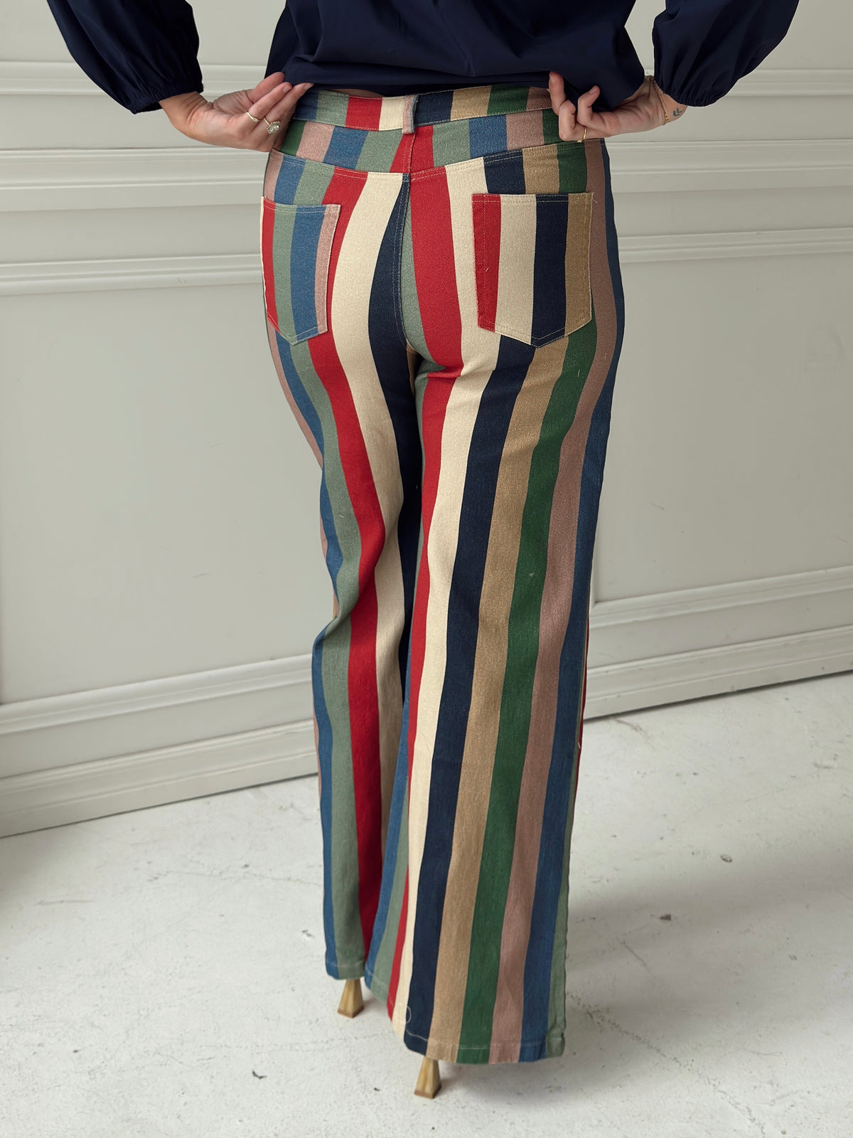 Frankie Retro Stripe Jean