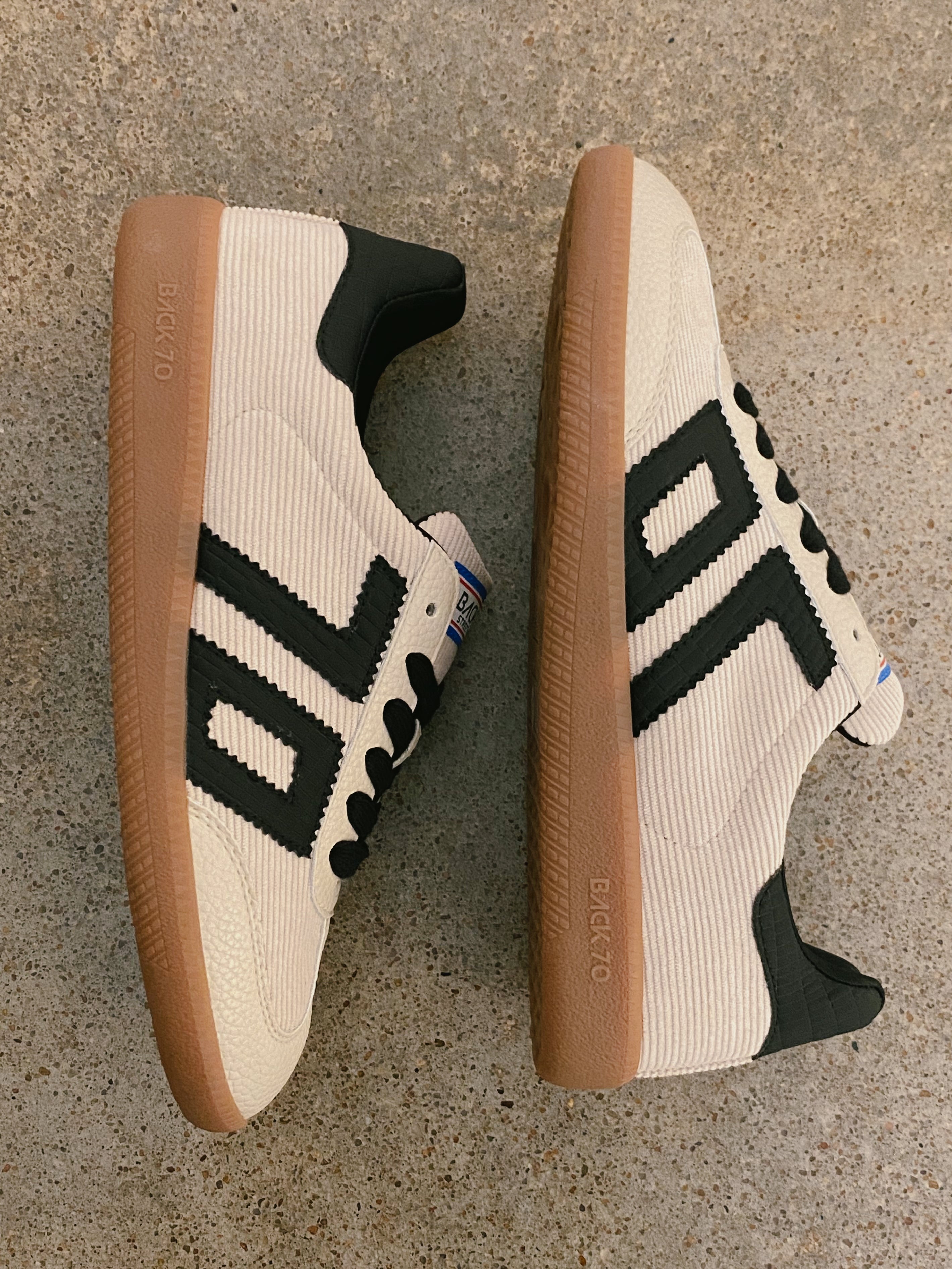 Back 70 Cloud F Sneaker - Cream Black