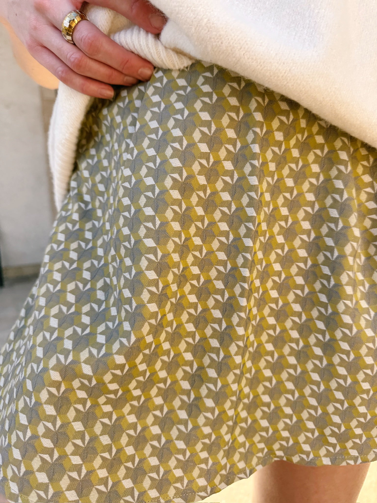 Sincerely Ours As Always Mini Skort - Jacquard
