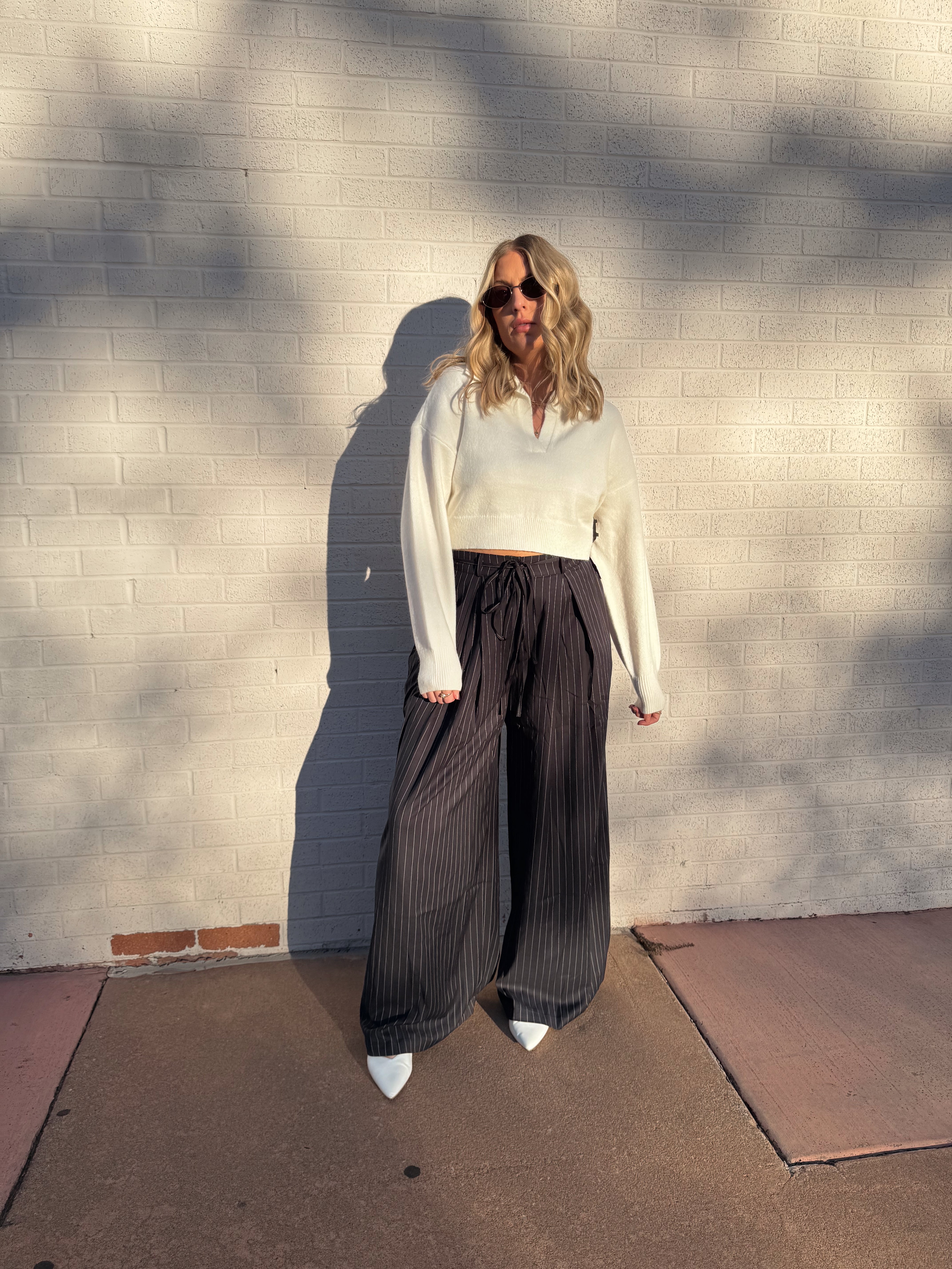 The Sloan Collared Knit