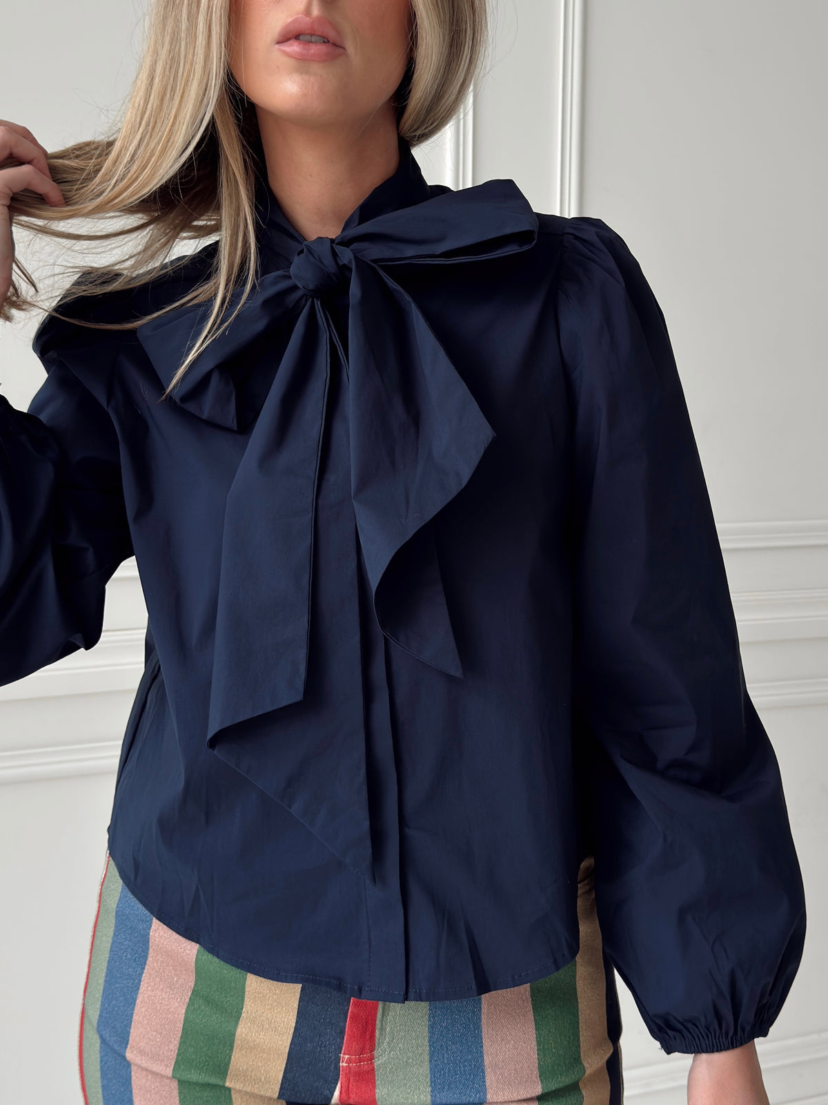 Thelma Tie Neck Blouse