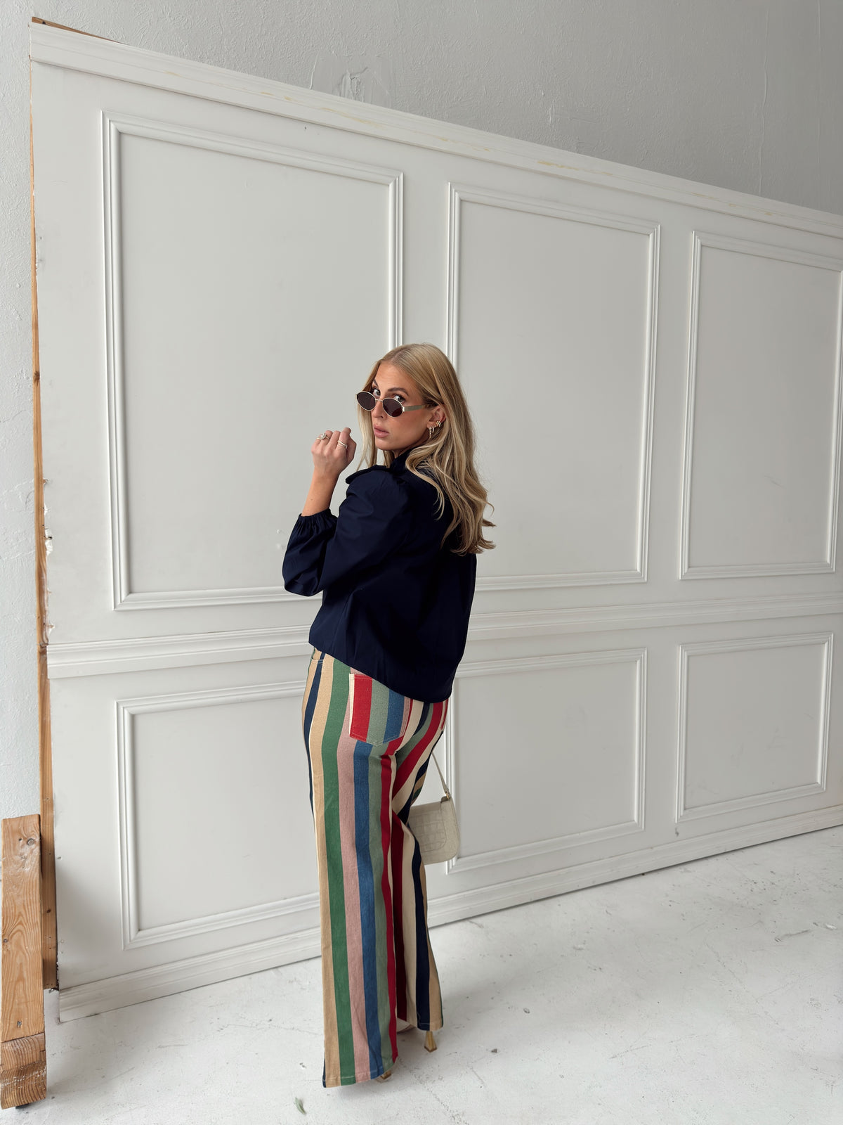 Frankie Retro Stripe Jean