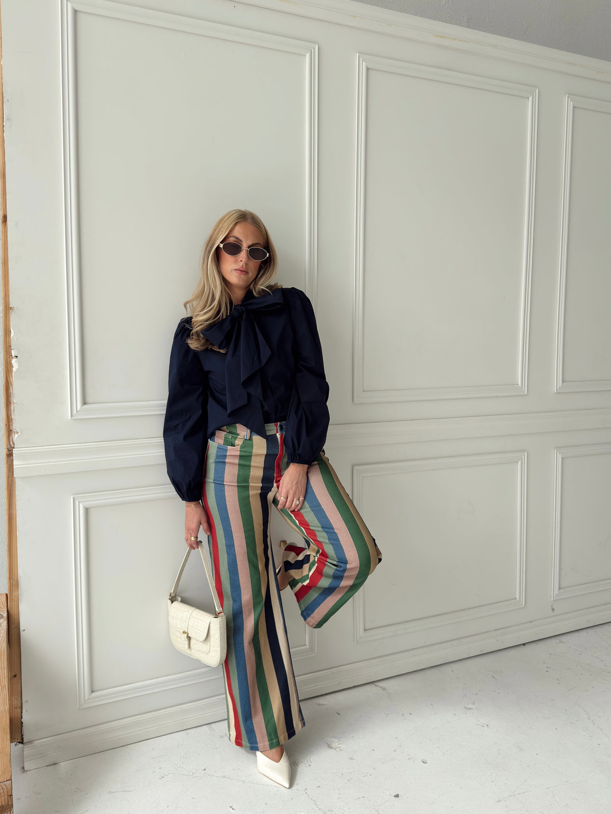 Frankie Retro Stripe Jean