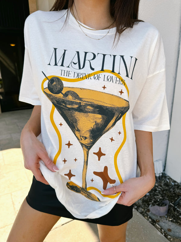 Martinis For Lovers Tee