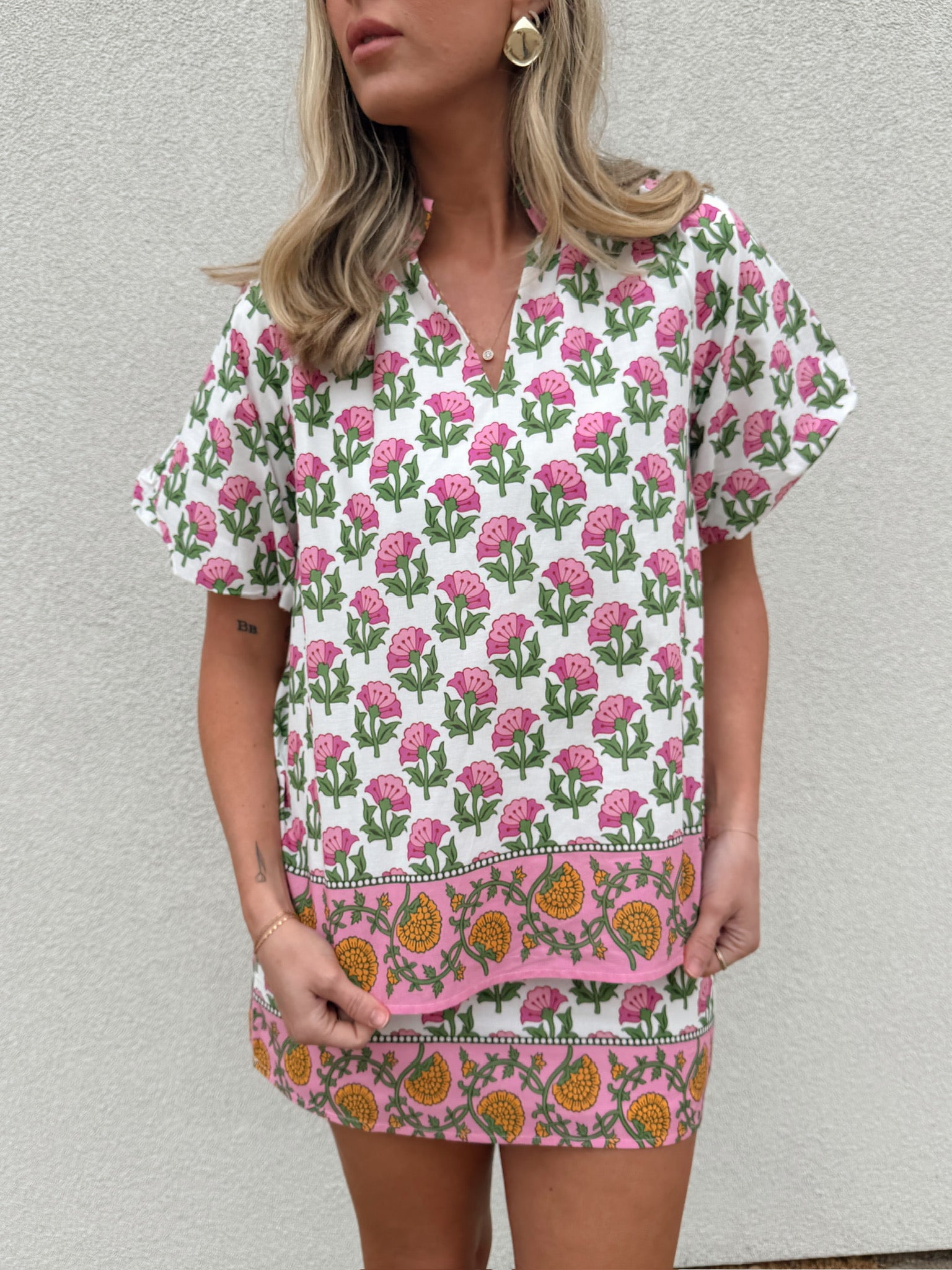 Whitney Floral Print Top
