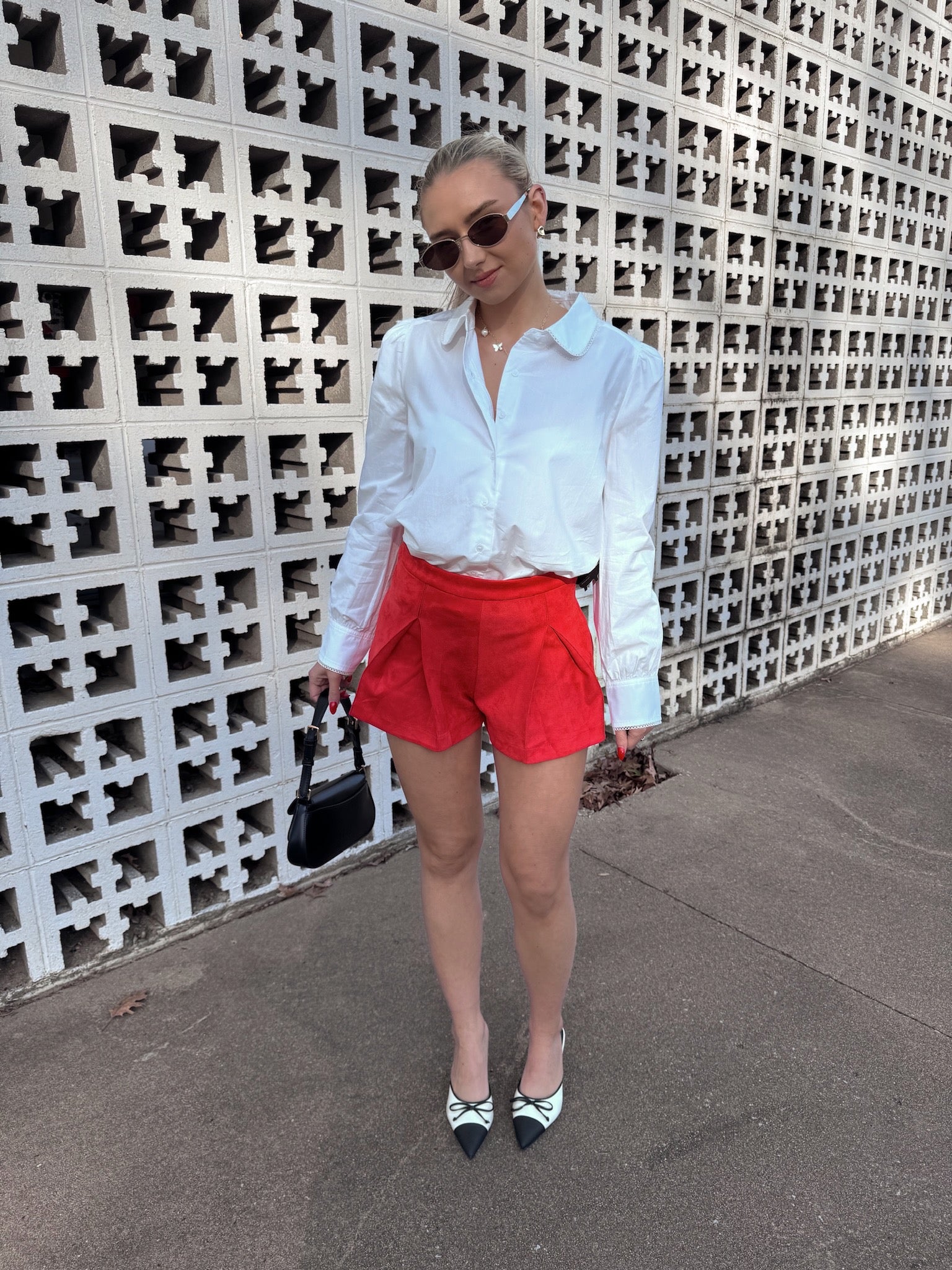 Meet Me in Santorini Aegean Flame Short