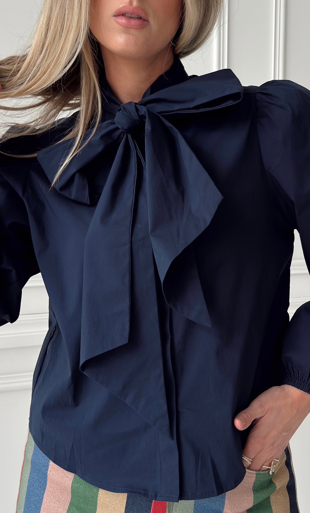 Thelma Tie Neck Blouse