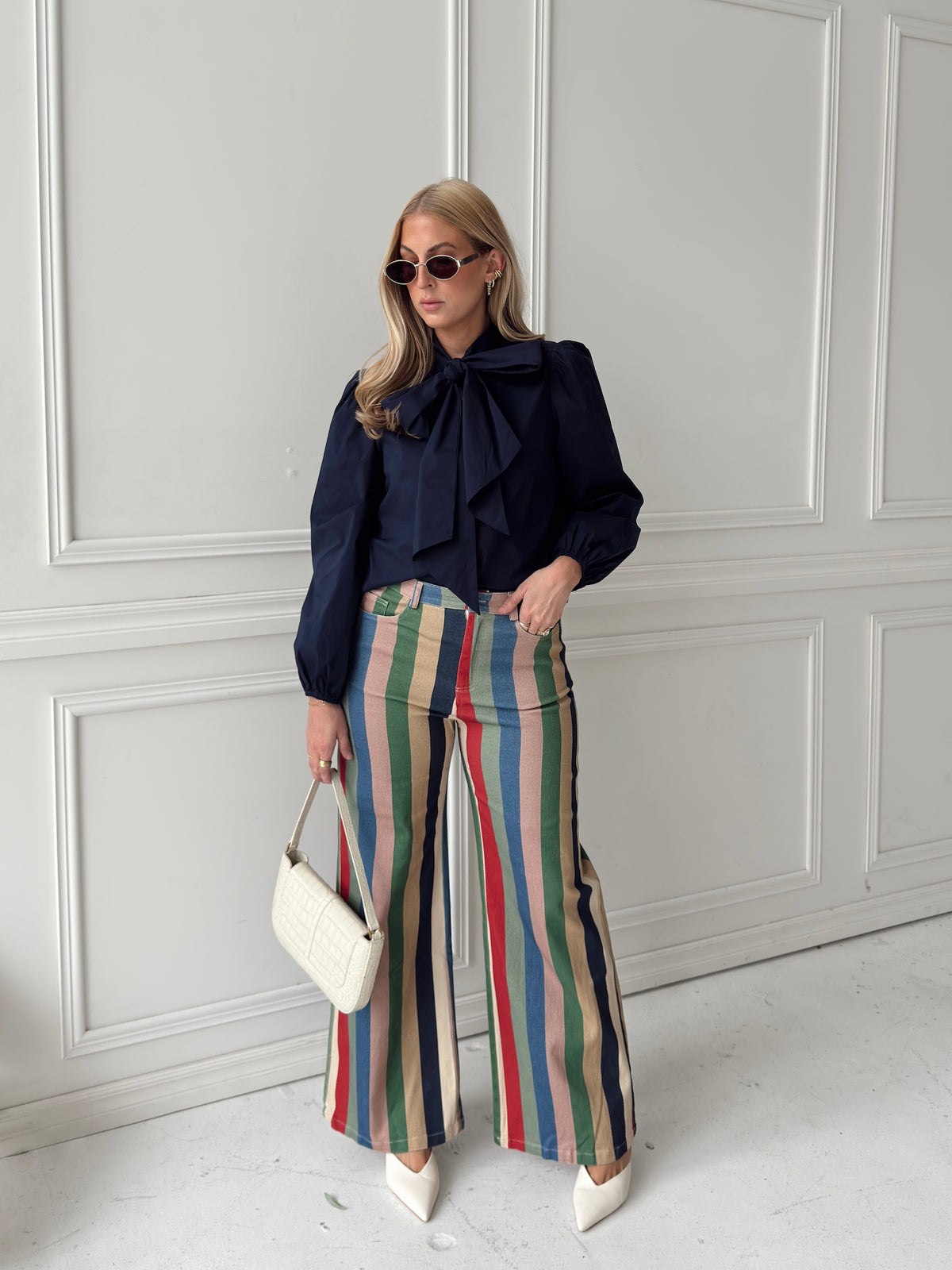 Frankie Retro Stripe Jean