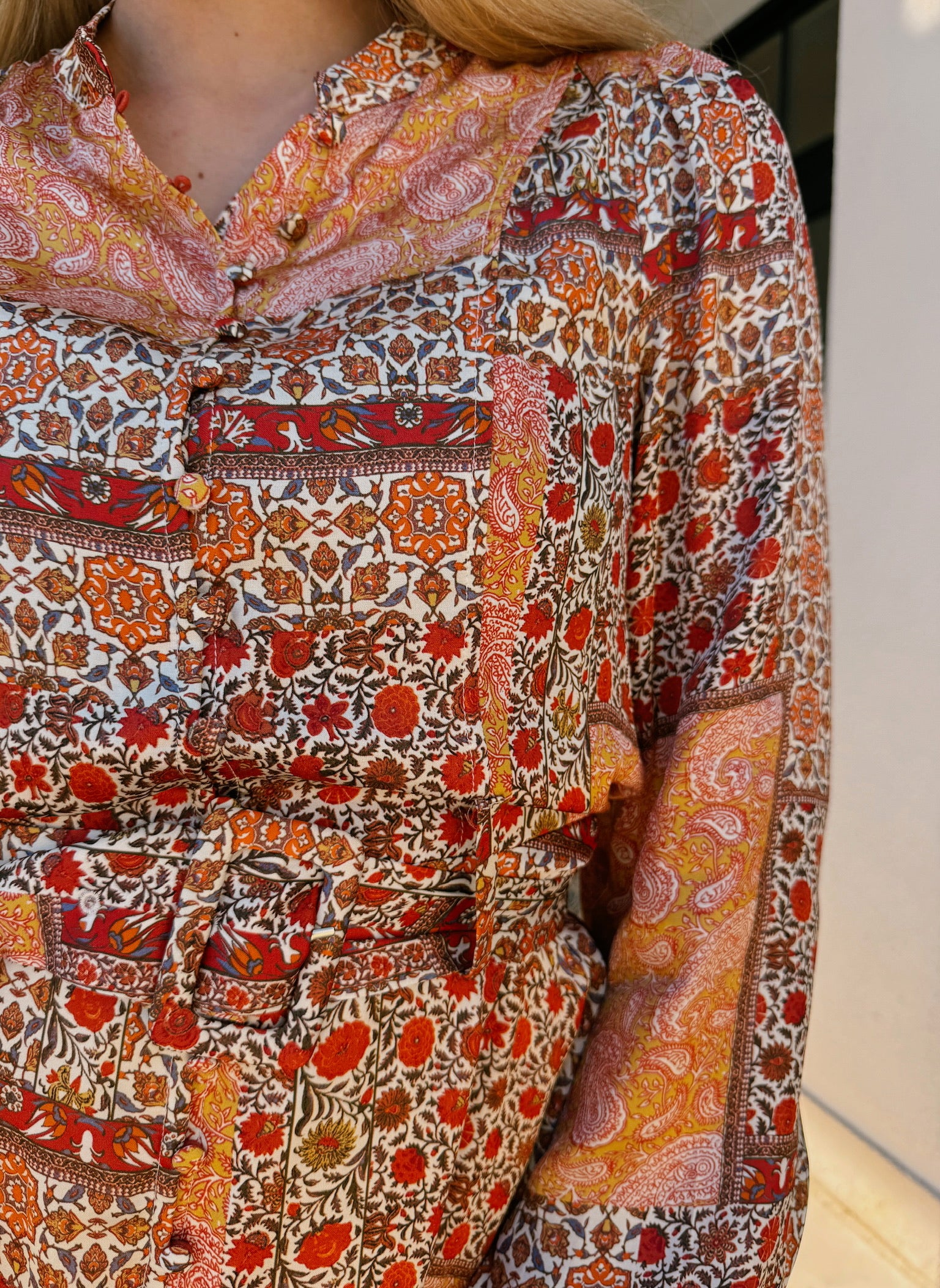 dRA Sora Dress - Sedona Patchwork