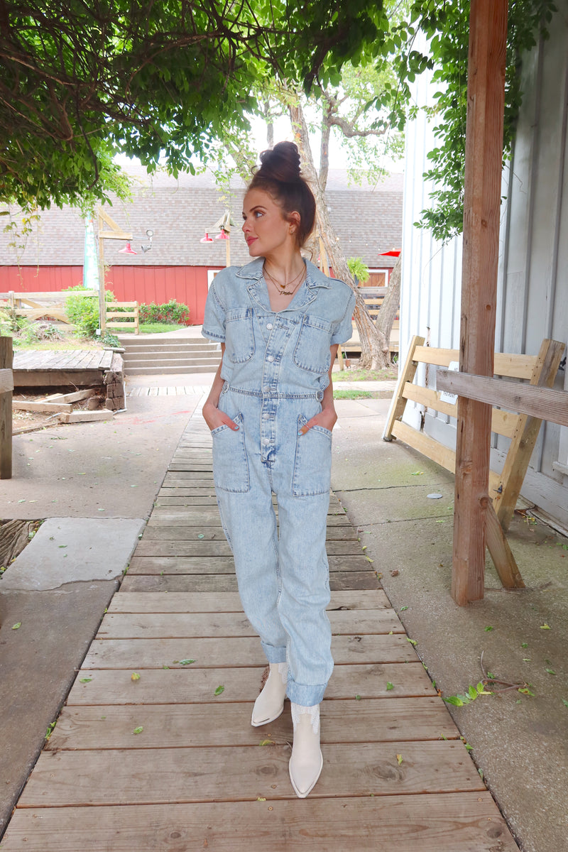 Grover Short Sleeve Field Suit- Breeze