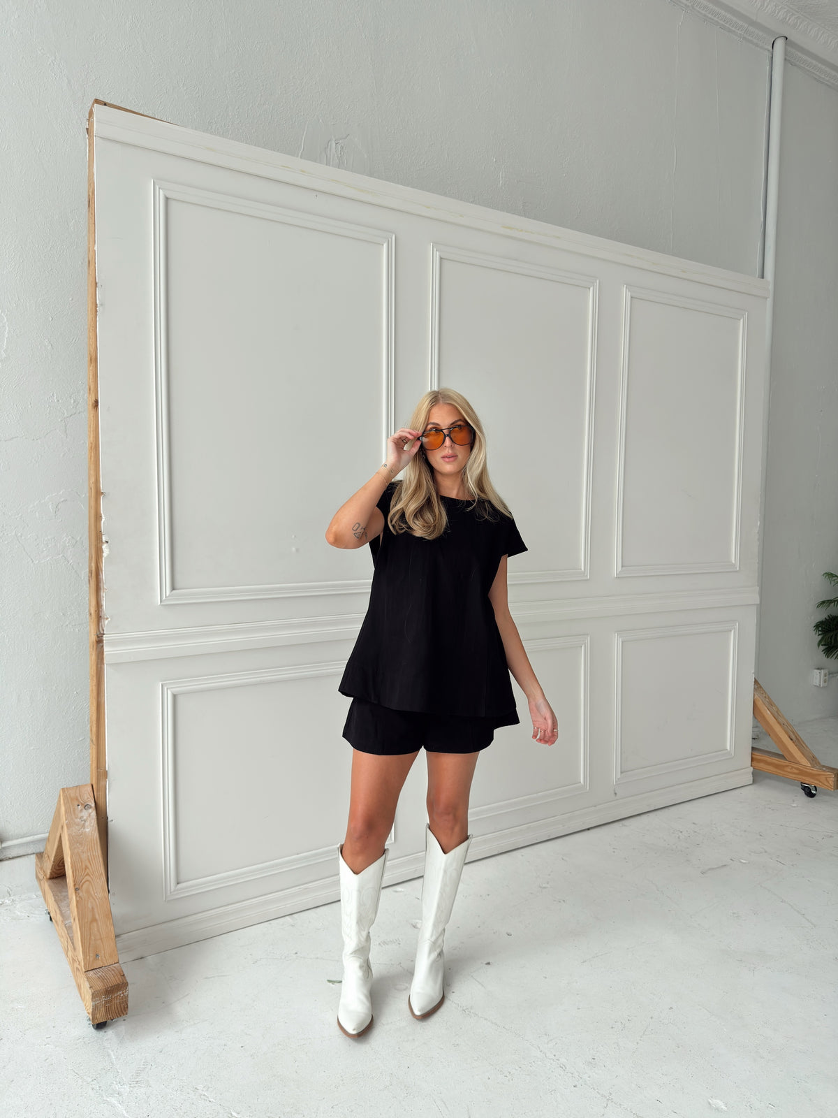 Charlie Cotton Two-Piece Set