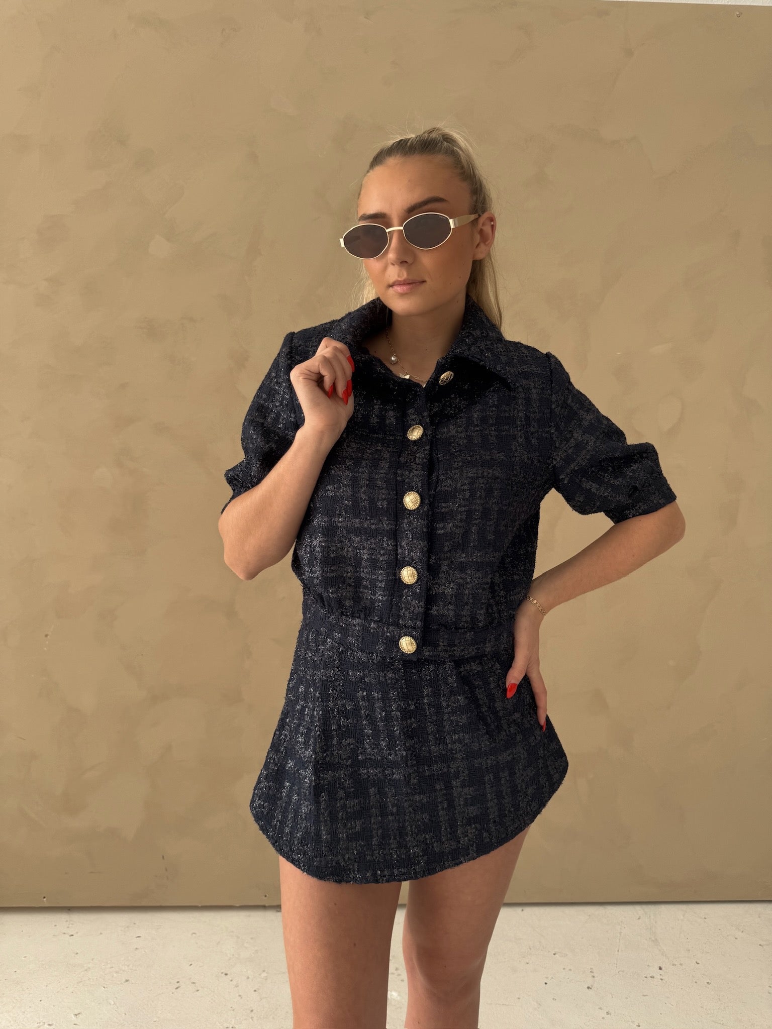 Sincerely Ours Celia Crop Jacket