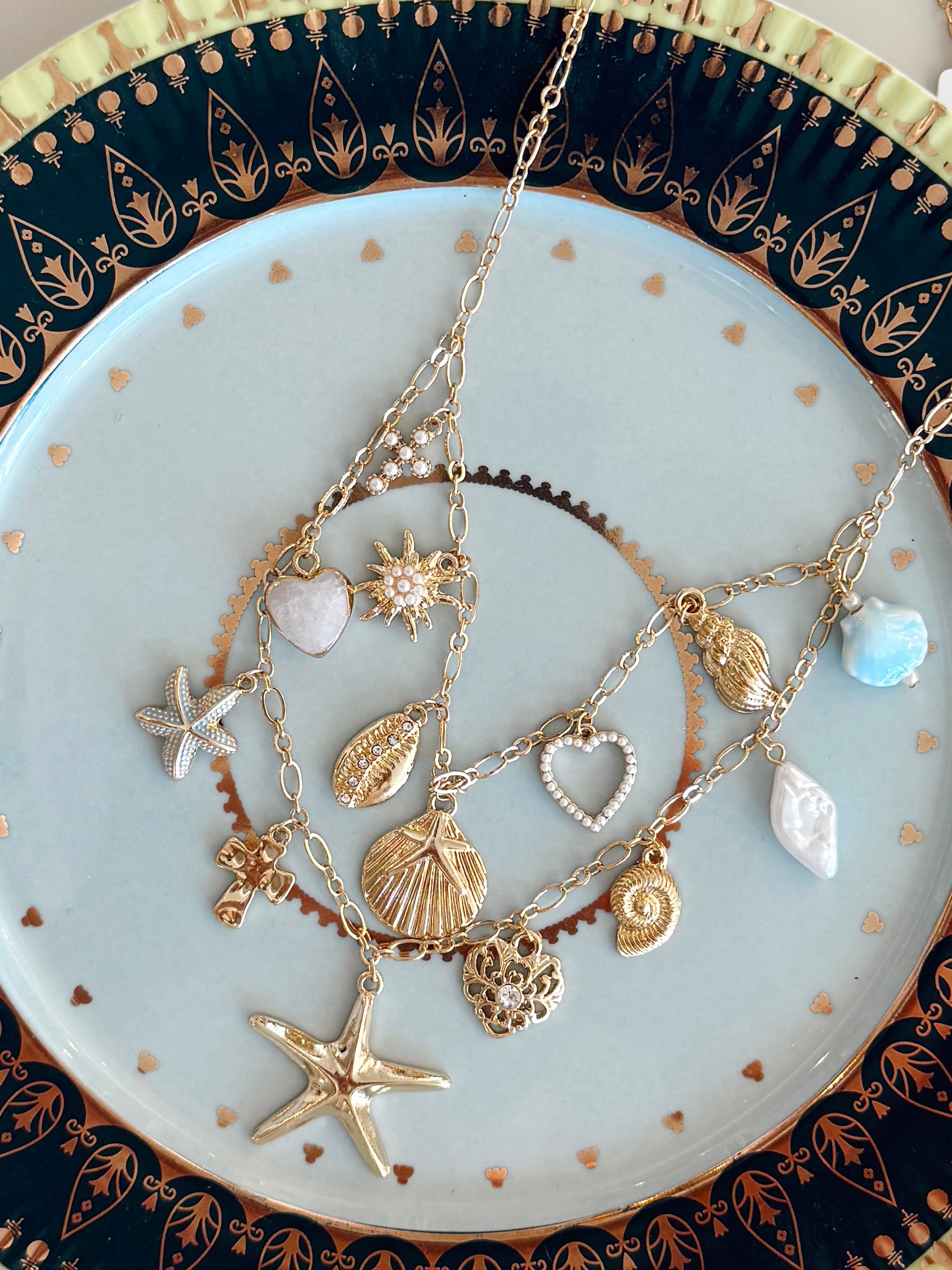 Sea Life Charm Necklace