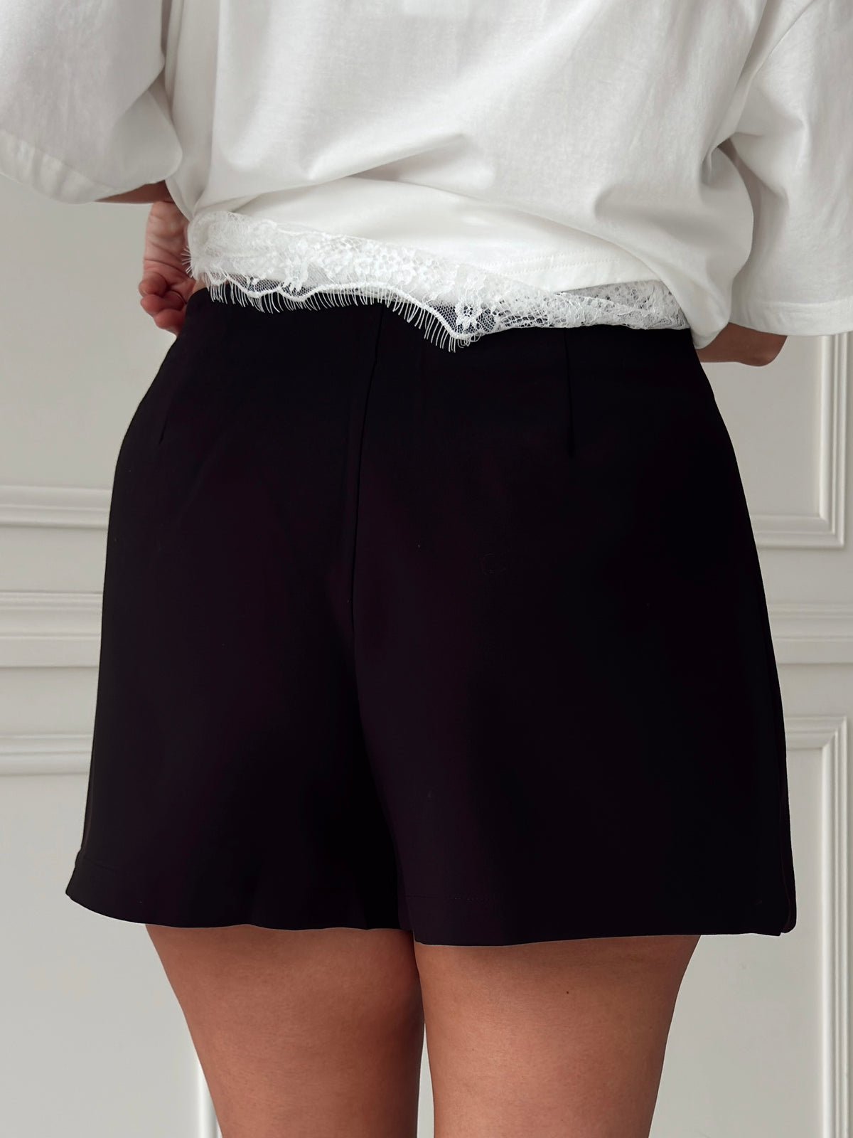 Carleen Black Mini Skort
