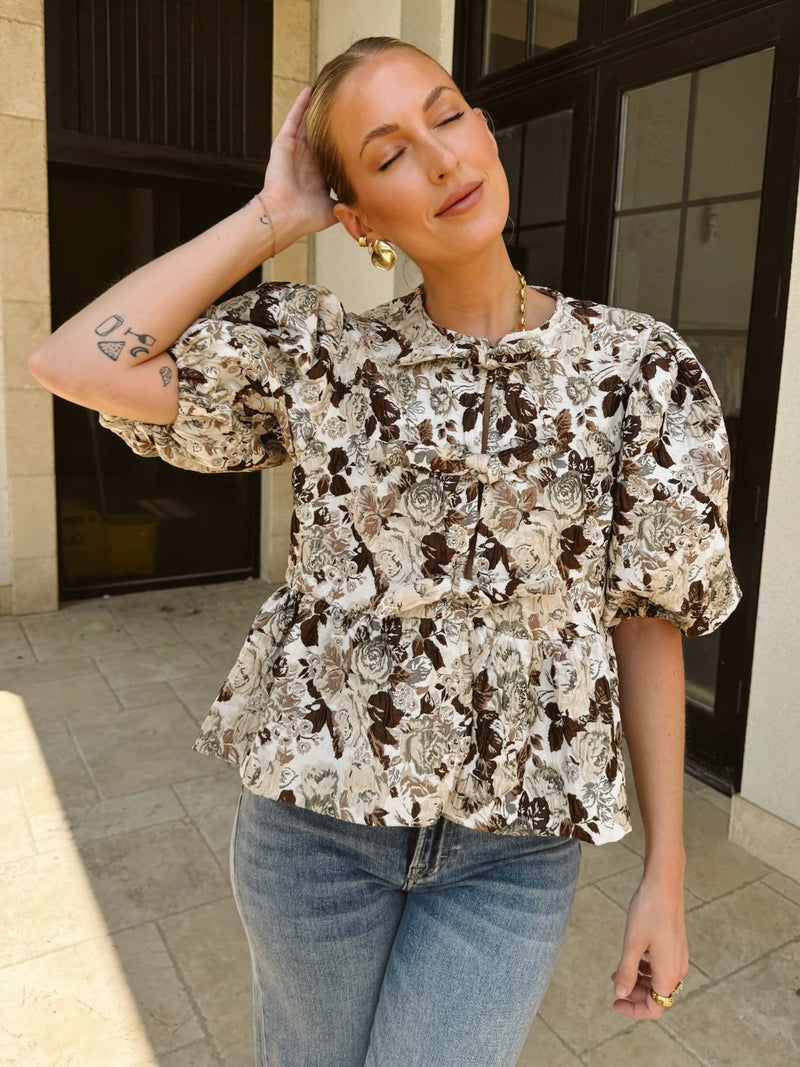 Norah Floral Blouse