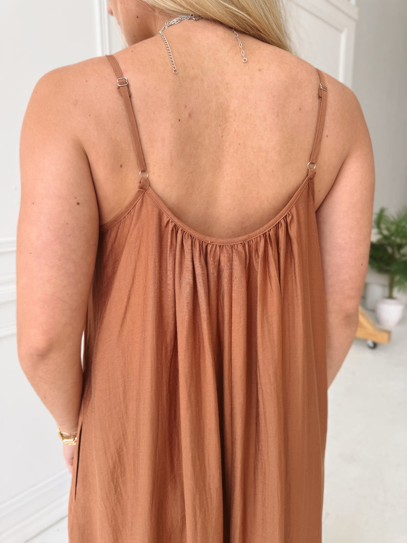 Brown Maxi Dress