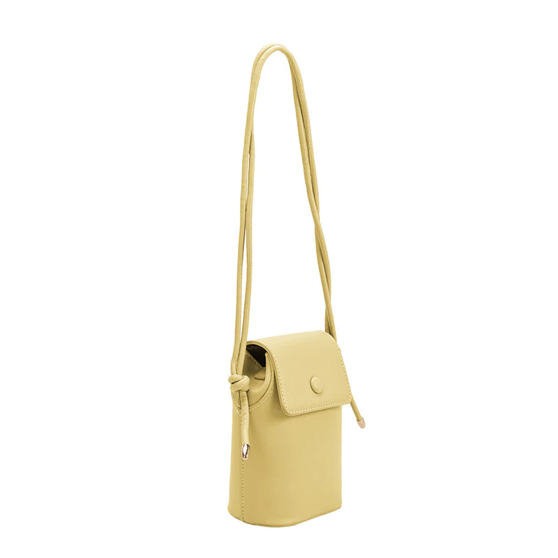 Melie Bianco Abigail Yellow Crossbody Bag