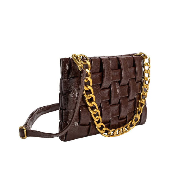 Mimie Mahagony Recycled Vegan Crossbody Bag