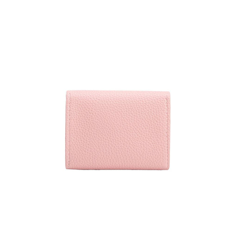 Rita Pink Vegan Leather Card Case Wallet