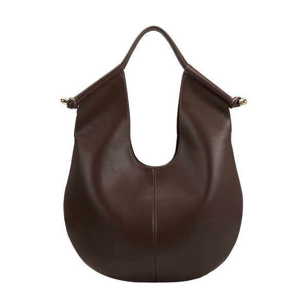 Tracy Espresso Recycled Vegan Shoulder Bag