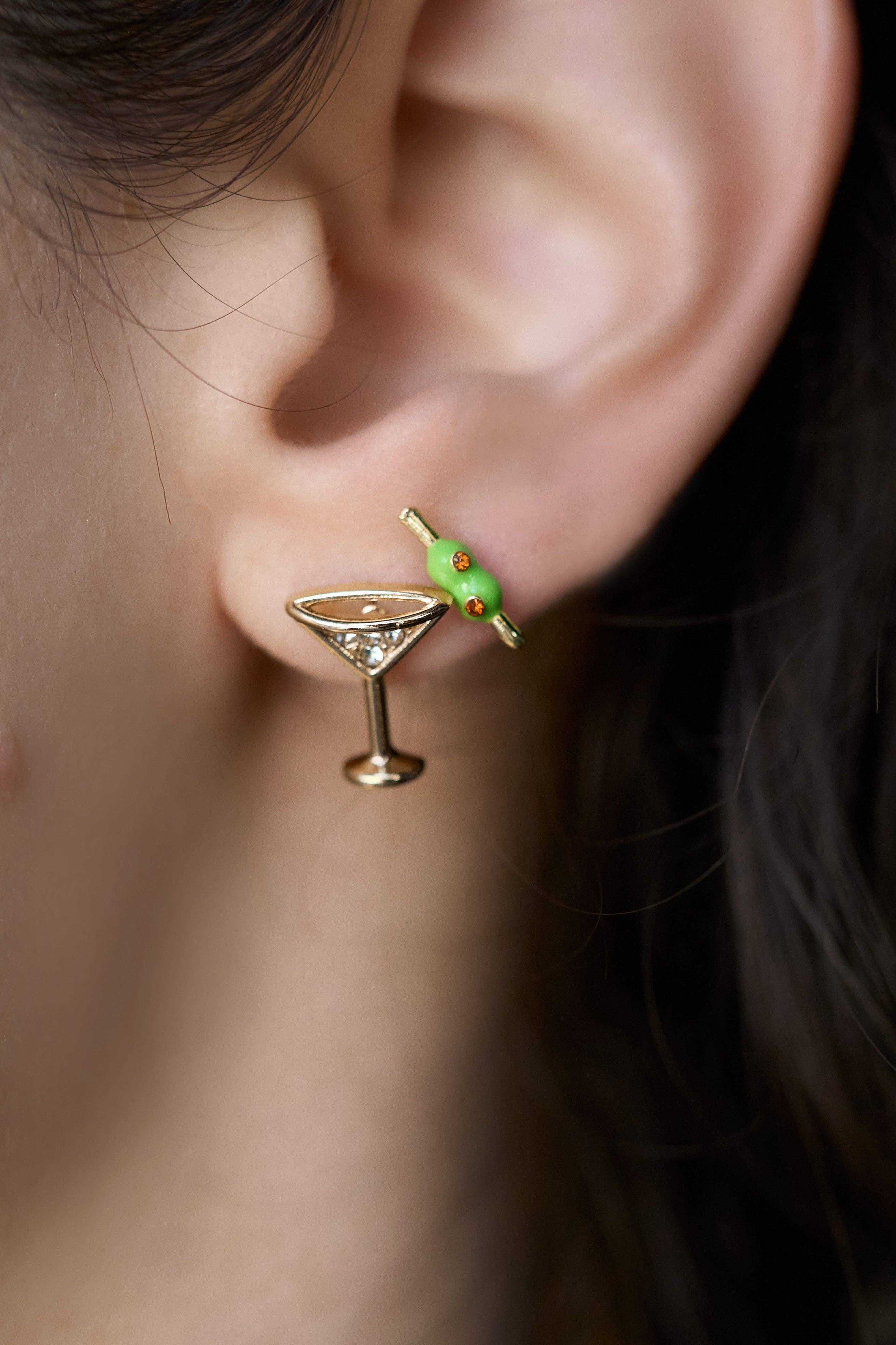Peter + June Tini Studs - 18K Gold Plated