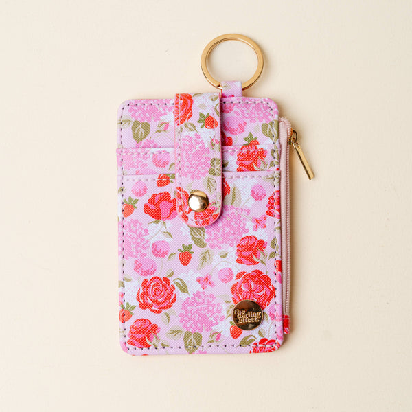 Keychain Wallet-Rose Garden