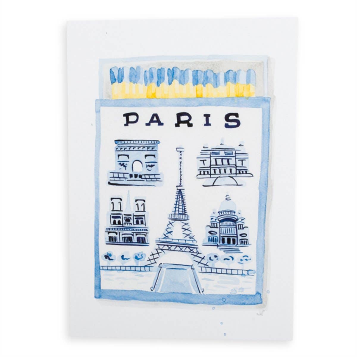 Paris Matchbook: 5" x 7"