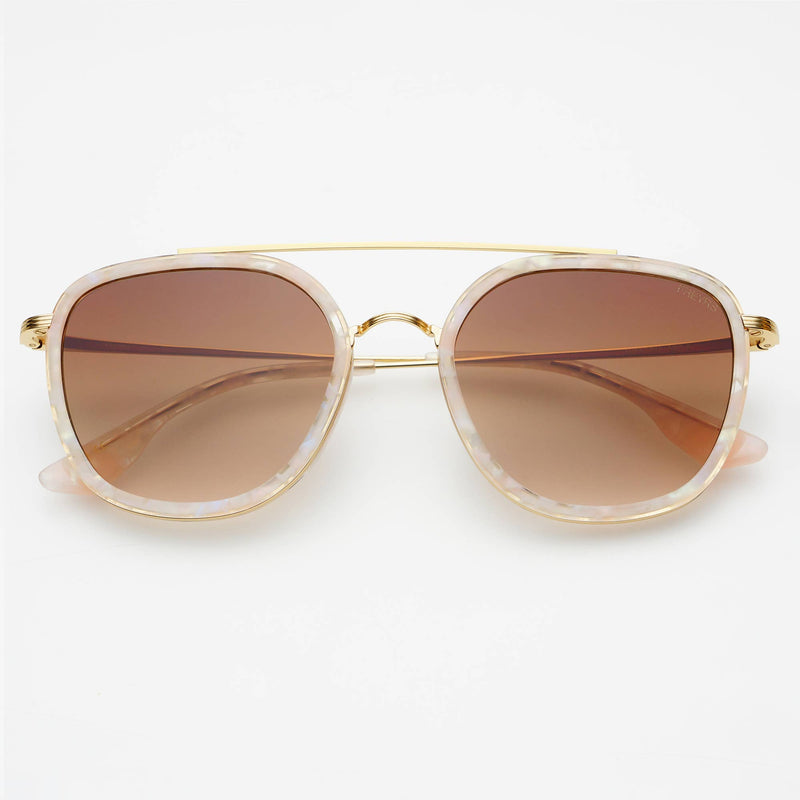Freyrs Eyewear Weston - Light Pink/Brown