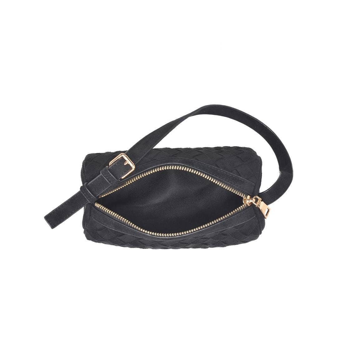 Rose Shoulder Bag: Black