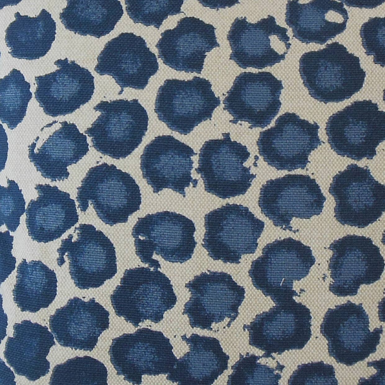 Eilert Bolster Pillow Prussian Blue 8" x 24"