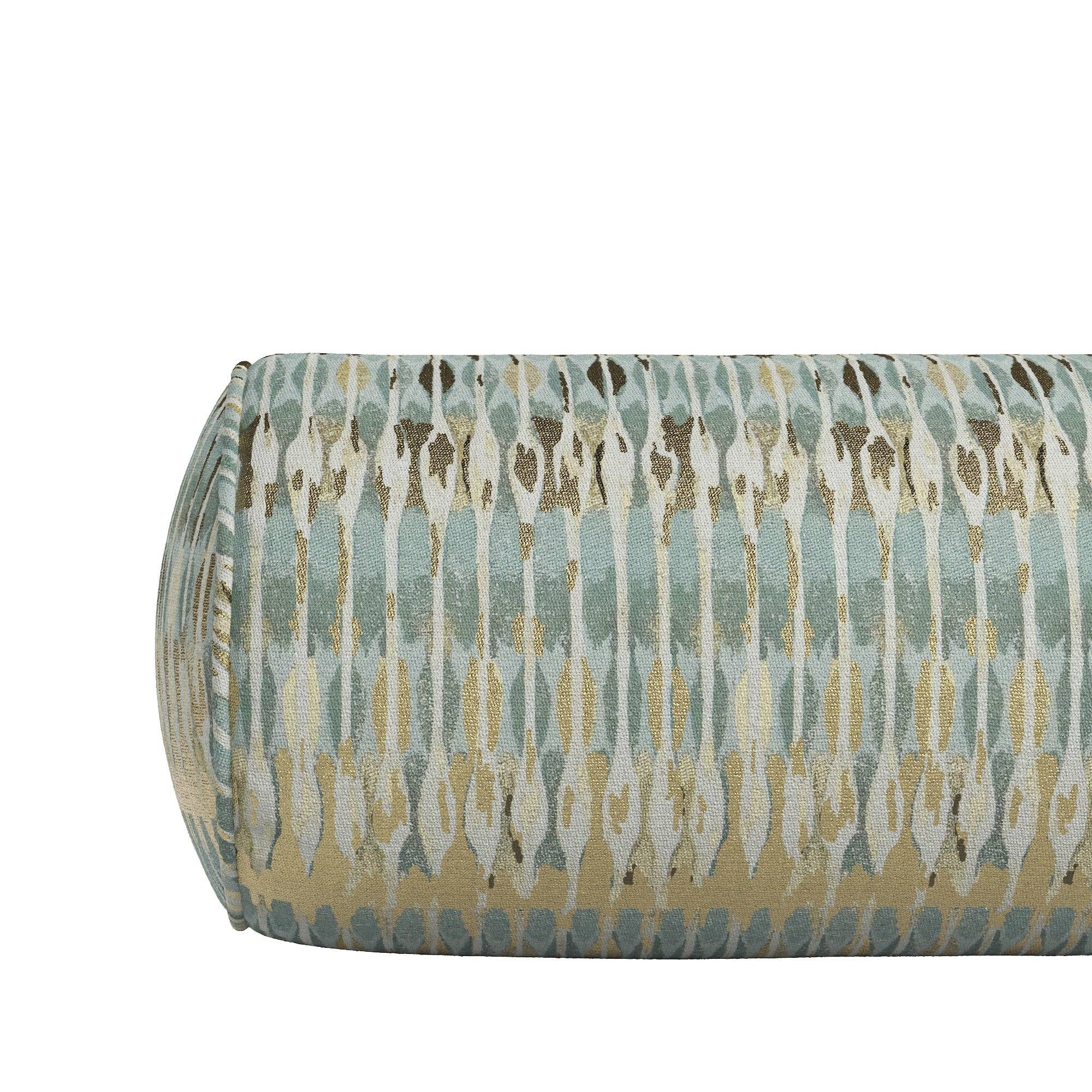 Vivum Bolster Pillow Blue 8" x 24"