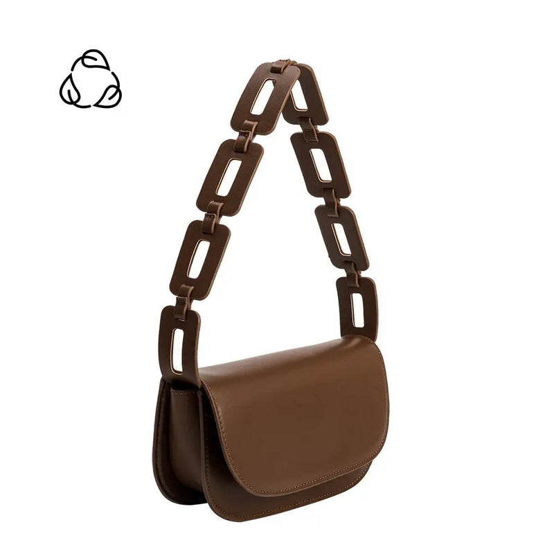 Melie Bianco Inez Shoulder Bag - Chocolate