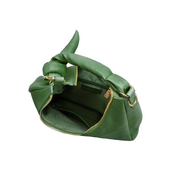 Lilie Green Recycled Vegan Shoulder Bag