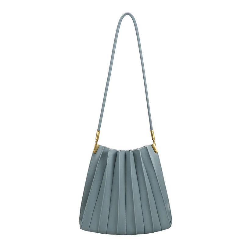 Melie Bianco Carrie Medium Shoulder Bag - Slate