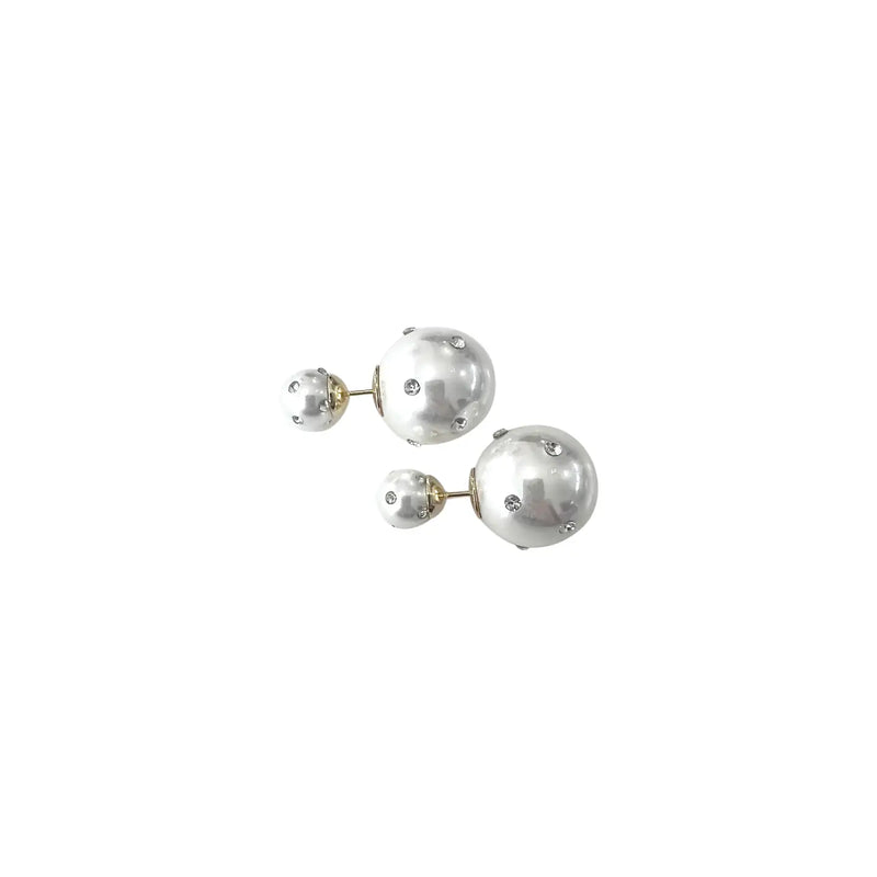 Gemelli Disco Pearl Earring