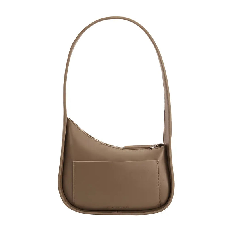 Melie Bianco Willow Shoulder Bag - Taupe