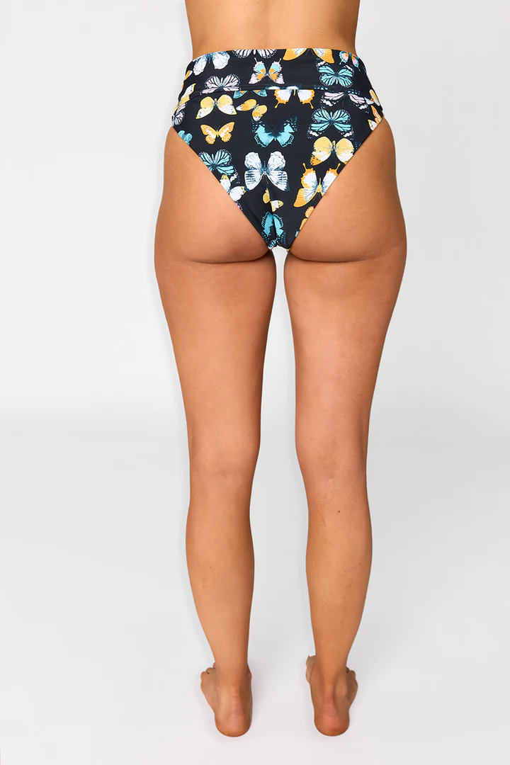 Buddylove Mariposa High-Waisted Bikini Bottoms
