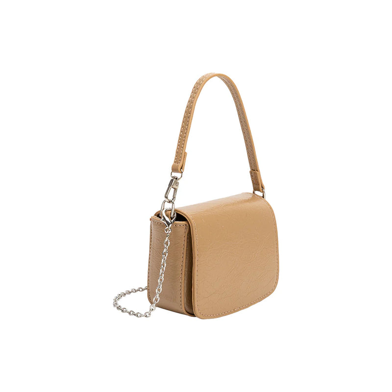 Melie Bianco Sonnet Taupe Mini Bag