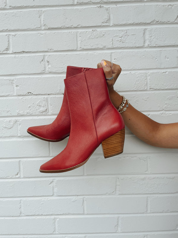 Matisse Caty Ankle Boot - Red